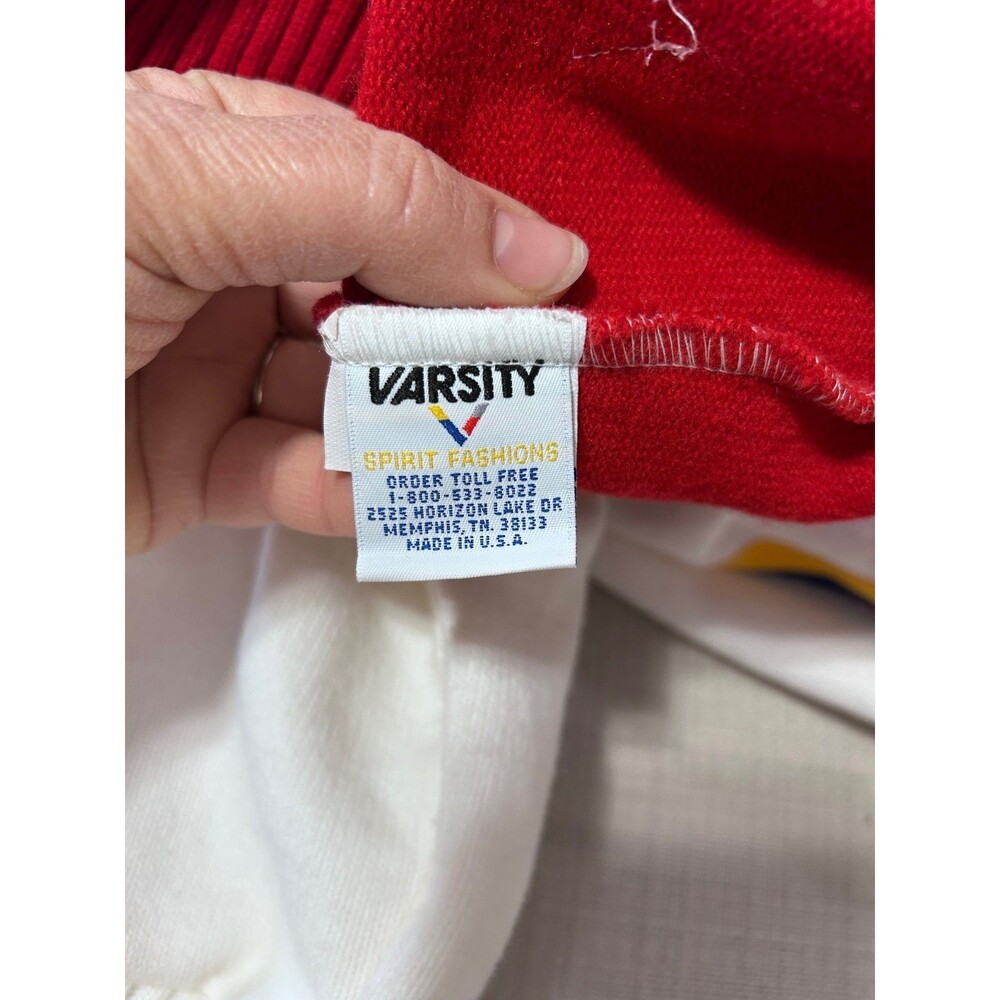 Vintage Varsity Spirit UCA Cheerleading Sweater sz 36 USA Made 80s 90s - Picture 4 of 7